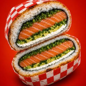 SUSHIBURGER SALMON